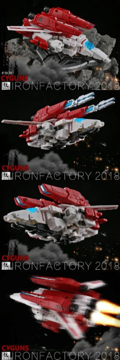 IronFactory EX-30 Cyguns Skyfire Jetfire 27 IronFactory EX-30 Cyguns Skyfire Jetfire -Happy Toy Store 3dcfec1bb9