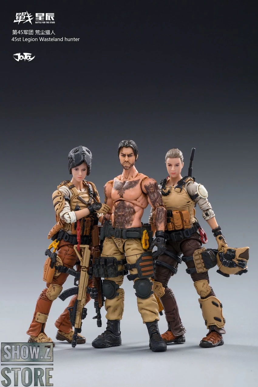 JoyToy Source 1/18 45st Wasteland Hunter Legion Set Of 3 9 JoyToy Source 1/18 45st Wasteland Hunter Legion Set Of 3 - Image 7
