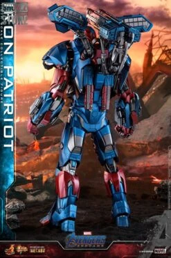 Hot Toys HotToys HT MMS547D34 1/6 Avengers: Endgame Iron Patriot Iron Man Collectible Figure -Happy Toy Store 40653fd321