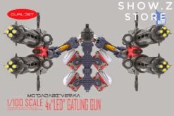 Zhile ZL MG 1/100 4X Sazabi MSN-04 Gatling Gun Add On Kit W/ LED -Happy Toy Store 43e0550b8a