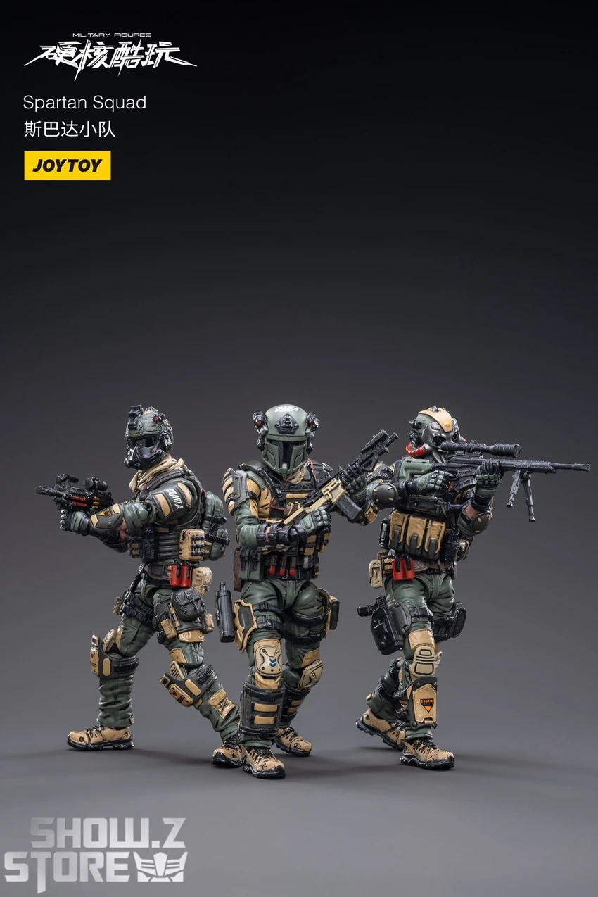 JoyToy Source 1/18 Spartan Squad Soldiers Set Of 3 11 JoyToy Source 1/18 Spartan Squad Soldiers Set Of 3 - Image 9