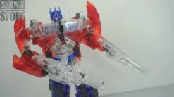 APC Toys APC-001 Attack Prime TFP Optimus Prime Clear Version W/ Black Wheels -Happy Toy Store 49387d723b