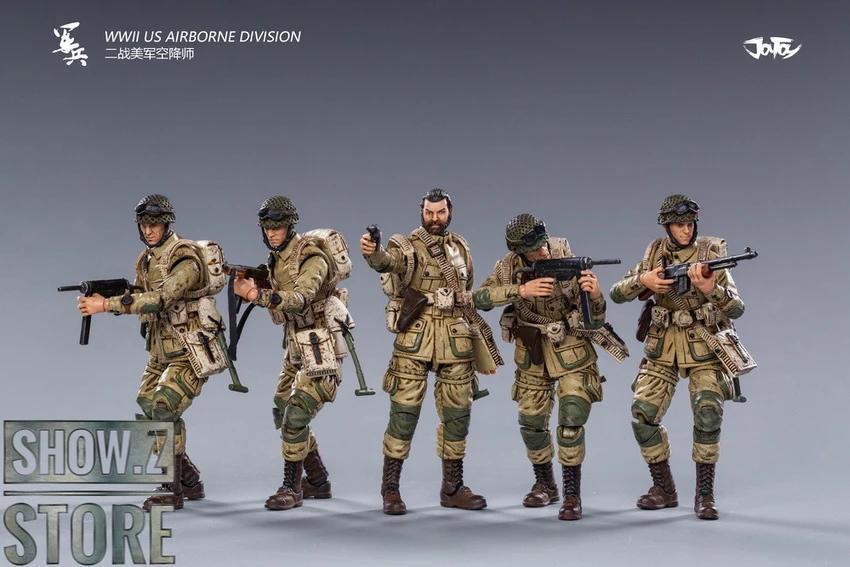 JoyToy Source 1/18 WWII United States Airborne Division Set Of 5 13 JoyToy Source 1/18 WWII United States Airborne Division Set Of 5 - Image 11