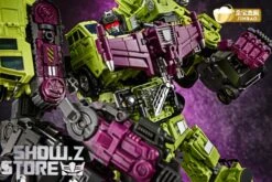 Jinbao DF03 Builder.D Devastator Green Version Set Of 6 Oversized Version -Happy Toy Store 4bf1028fff
