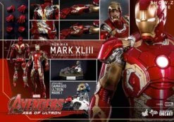 Hot Toys HT 1/6 Iron Man Mark XLIII MK43 MMS278D09 Avengers: Age Of Ultron Collectible Figure -Happy Toy Store 4d3134c8a1