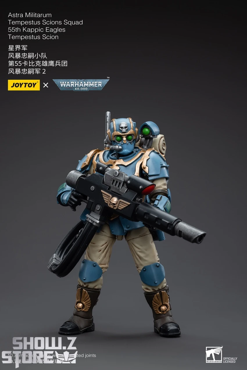 JoyToy Source 1/18 Warhammer 40K Astra Militarum Tempestus Scions Squad 55th Kappic Eagles Tempestor Scion 2 11 JoyToy Source 1/18 Warhammer 40K Astra Militarum Tempestus Scions Squad 55th Kappic Eagles Tempestor Scion 2 - Image 9