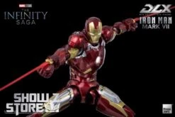 Threezero 1/12 Marvel Studio The Infinity Saga DLX Iron Man Mark 7 -Happy Toy Store 5138b3f2e5