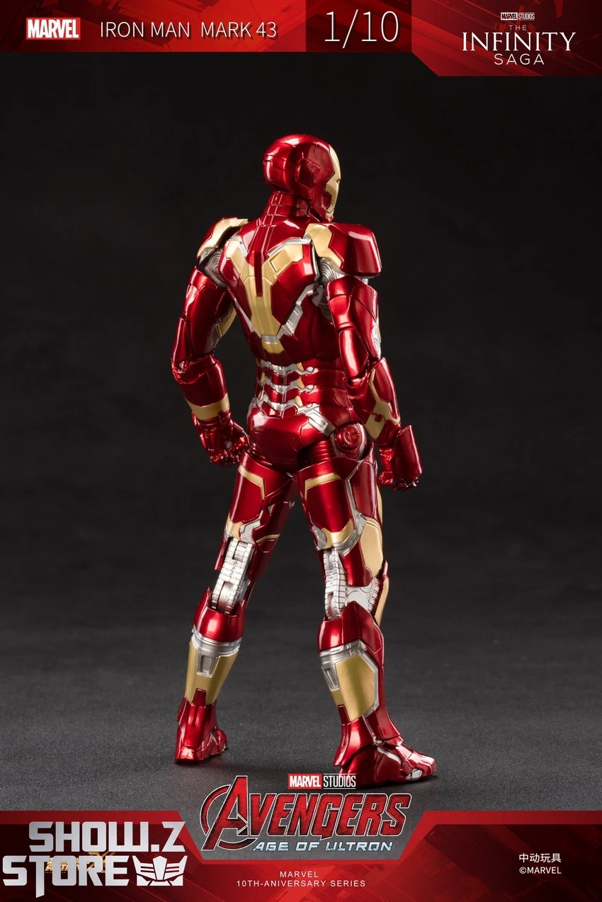 ZT Toys Marvel Licensed 1/10 Iron Man Mark 43 7 ZT Toys Marvel Licensed 1/10 Iron Man Mark 43 - Image 5