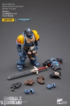 JoyToy Source 1/18 Warhammer 40K Space Wolves Claw Pack Brother Torrvald 14 JoyToy Source 1/18 Warhammer 40K Space Wolves Claw Pack Brother Torrvald -Happy Toy Store 5498a365fd