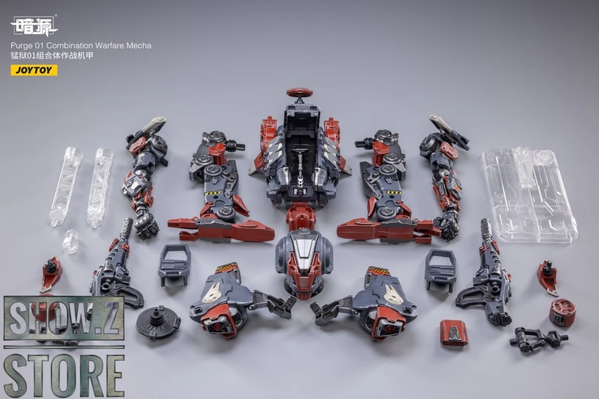 JoyToy Source 1/24 Purge 01 Combination Warfare Mecha W/ Pilot 12 JoyToy Source 1/24 Purge 01 Combination Warfare Mecha W/ Pilot - Image 10