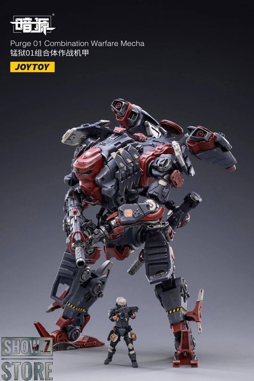 JoyToy Source 1/24 Purge 01 Combination Warfare Mecha W/ Pilot 6 JoyToy Source 1/24 Purge 01 Combination Warfare Mecha W/ Pilot - Image 4