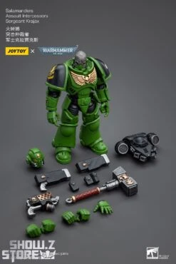 JoyToy Source 1/18 Warhammer 40K Salamanders Assault Intercessors Sergeant Krajax 23 JoyToy Source 1/18 Warhammer 40K Salamanders Assault Intercessors Sergeant Krajax -Happy Toy Store 5701397996