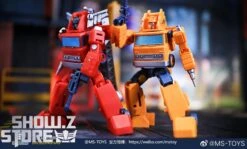 Magic Square MS-B01A Architect Inferno & MS-B02A Fire Extinguisher Grapple Metallic Color Version Set Of 2 -Happy Toy Store 584e8a71c2