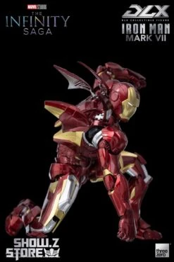 Threezero 1/12 Marvel Studio The Infinity Saga DLX Iron Man Mark 7 -Happy Toy Store 597b58cac3