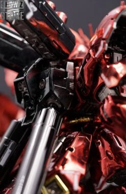 [SZ Custom] Bandai Custom RG 1/144 MSN-04 Sazabi W/ Custom Electroplated Chrome Painting -Happy Toy Store 5b12837a24