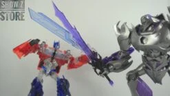 APC Toys APC-001 Attack Prime TFP Optimus Prime Clear Version W/ Black Wheels -Happy Toy Store 5cd9e246ea