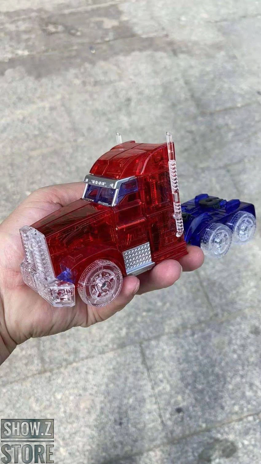 APC Toys APC-001 Attack Prime TFP Optimus Prime Clear Version W/ Clear Wheels 11 APC Toys APC-001 Attack Prime TFP Optimus Prime Clear Version W/ Clear Wheels - Image 9