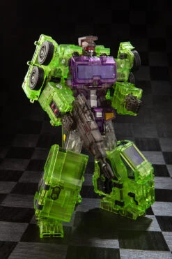 Toyworld TW-C07C Constructor Devastator Clear Version Full Set Of 6 Figures TW-07C Clear Constructor -Happy Toy Store 5db21ec260