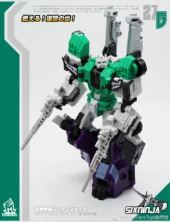 MechFansToys MF-27G SixNinja Sixshot G1 Version -Happy Toy Store 5dcd662bcf