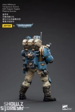 JoyToy Source 1/18 Warhammer 40K Astra Militarum Tempestus Scions Squad 55th Kappic Eagles Plasma Gunner -Happy Toy Store 5f0fb5b66a
