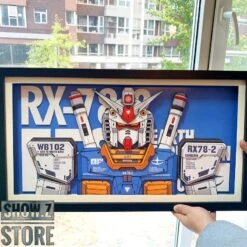 ChenFu Studio RX-78-2 Gundam 3D Wall Art Decoration Picture -Happy Toy Store 61b0a83ae0