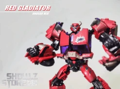 APC Toys Red Gladiator TFP Cliffjumper Zombie Version 24 APC Toys Red Gladiator TFP Cliffjumper Zombie Version -Happy Toy Store 64f6ece91e