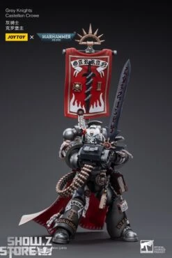 JoyToy Source 1/18 Warhammer 40K Grey Knights Castellan Crowe -Happy Toy Store 65ee794016