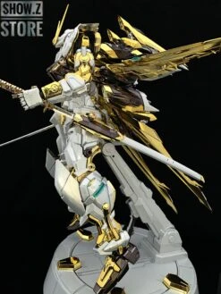 [SZ Custom] Nillson Work 1/60 MBF-P02 Gundam Astray Gold Frame W/ Electroplated Chrome Painting -Happy Toy Store 676a500192