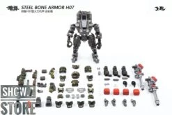 JoyToy Source 1/25 H07 Steel Bone Attack Mecha Jungle Camouflage W/ Pilot -Happy Toy Store 6803e94b19