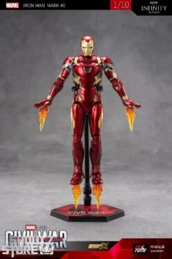 ZT Toys Marvel Licensed 1/10 Iron Man Mark 46 15 ZT Toys Marvel Licensed 1/10 Iron Man Mark 46 -Happy Toy Store 68e6e67a9f