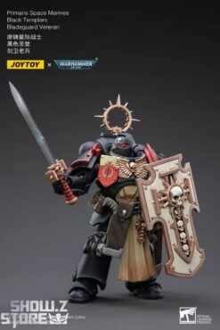 JoyToy Source 1/18 Warhammer 40K Black Templars Bladeguard Veteran -Happy Toy Store 6b985c9201