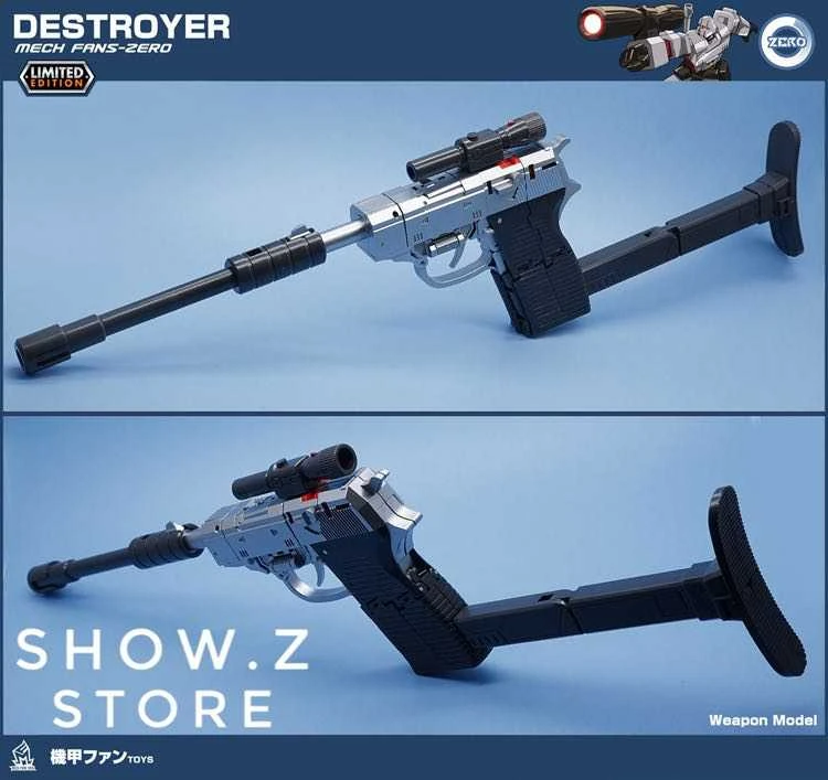 MechFansToys MF-Zero MF-0 Destroyer Megatron Metallic Version 9 MechFansToys MF-Zero MF-0 Destroyer Megatron Metallic Version - Image 7