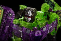 Toyworld TW-C07C Constructor Devastator Clear Version Full Set Of 6 Figures TW-07C Clear Constructor -Happy Toy Store 726937a43c