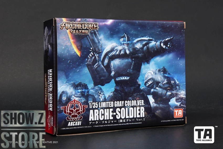 Toys Alliance ARC-X01 Arche-Soldier Limited Gray Color Version 6 Toys Alliance ARC-X01 Arche-Soldier Limited Gray Color Version - Image 4