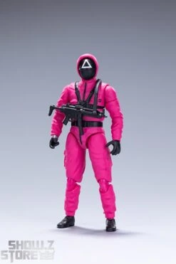 Red Suit 1/18 Red Clothes Man Circular, Triangle & Square Set Of 3 -Happy Toy Store 72fb880c48