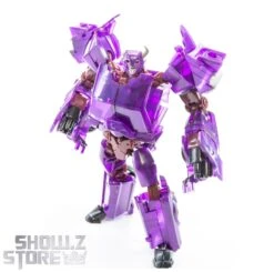 4th Party AC-03B TFP Cliffjumper Transparent Purple Version W/ Crystal Display Base -Happy Toy Store 759dec127c