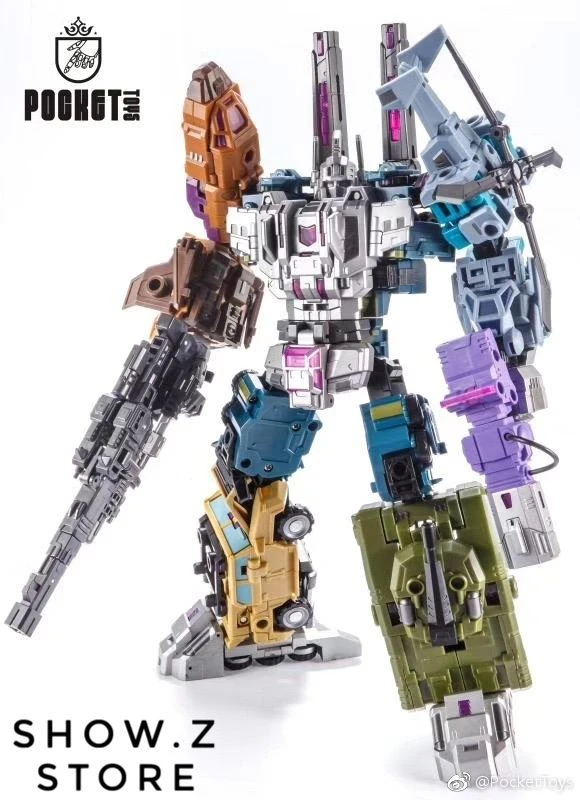 Pocket Toys PT PL-0 Ruiner.B Bruticus Set Of 5 Figure 7 Pocket Toys PT PL-0 Ruiner.B Bruticus Set Of 5 Figure - Image 5