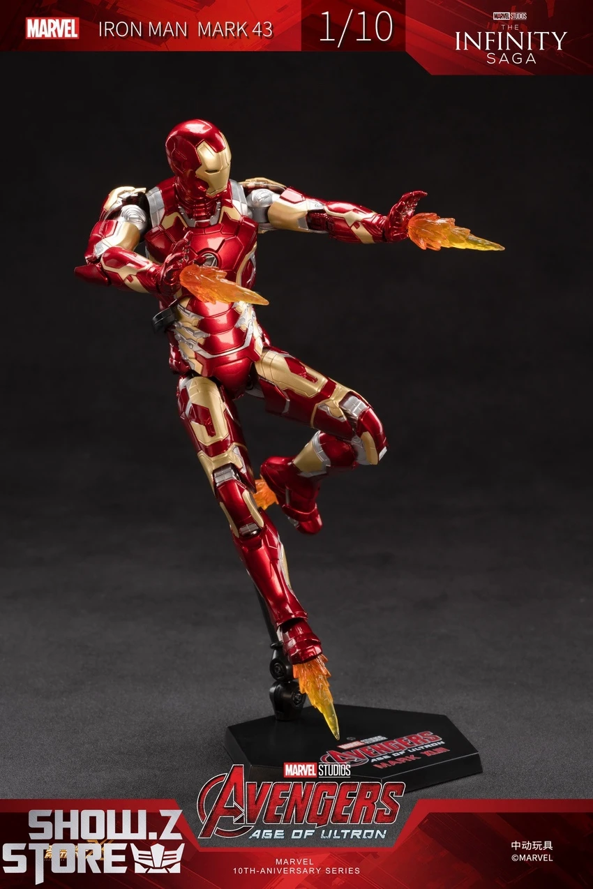 ZT Toys Marvel Licensed 1/10 Iron Man Mark 43 21 ZT Toys Marvel Licensed 1/10 Iron Man Mark 43 - Image 19