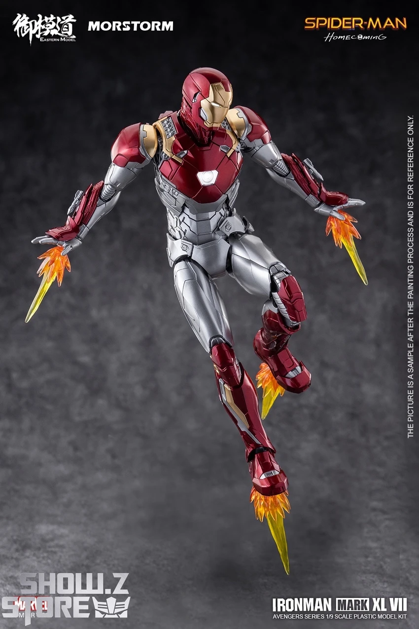 Eastern Model 1/9 Iron Man Mark 47 Pre-painted Model Kit Deluxe Version 13 Eastern Model 1/9 Iron Man Mark 47 Pre-painted Model Kit Deluxe Version - Image 11