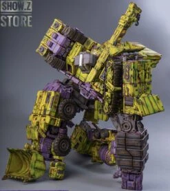 [Express Shipping] ToyWorld TW-C07G Constructor Devastator Old Green Battle Damage Version Set Of 6 -Happy Toy Store 7826462e6c