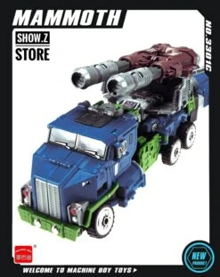 Machine Boy MBD Mammoth On Slaught Combaticons Bruticus -Happy Toy Store 78b7b13e75