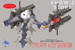 Zhile ZL MG 1/100 4X Sazabi MSN-04 Gatling Gun Add On Kit W/ LED -Happy Toy Store 7927fa3bea