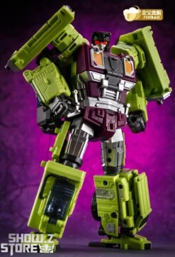 Jinbao DF03 Builder.D Devastator Green Version Set Of 6 Oversized Version -Happy Toy Store 792d6dc8d4