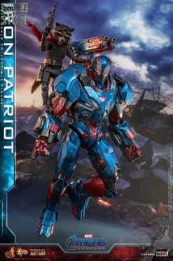 Hot Toys HotToys HT MMS547D34 1/6 Avengers: Endgame Iron Patriot Iron Man Collectible Figure -Happy Toy Store 7cd7b6d876