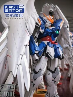 Navigator Toys Pre-Painted & Pre-Assembled Bandai XXXG-00W0 Wing Gundam Zero EW Ver.Ka 25 Navigator Toys Pre-Painted & Pre-Assembled Bandai XXXG-00W0 Wing Gundam Zero EW Ver.Ka -Happy Toy Store 8132ca7b23