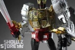 4th Party MP-08 MP08 King Grimlock Reximus Prime Oversized Metallic Version 30 4th Party MP-08 MP08 King Grimlock Reximus Prime Oversized Metallic Version -Happy Toy Store 82300d6599