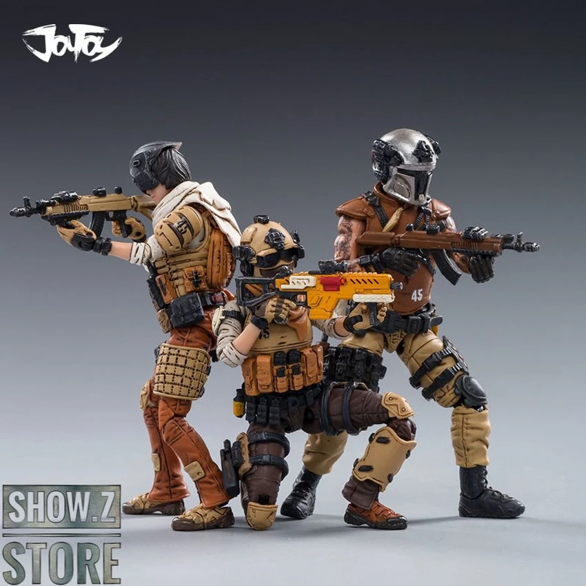 JoyToy Source 1/18 45st Wasteland Hunter Legion Set Of 3 8 JoyToy Source 1/18 45st Wasteland Hunter Legion Set Of 3 - Image 6