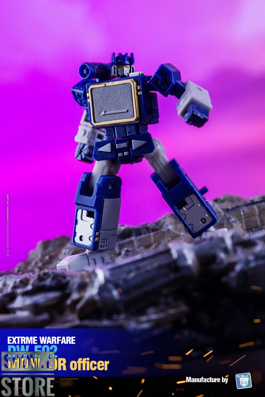 Dr.Wu DW-E01B Destroy Emperpo Galvatron Black Version & DW-E02 Monitor Officer Soundwave Set Of 2 12 Dr.Wu DW-E01B Destroy Emperpo Galvatron Black Version & DW-E02 Monitor Officer Soundwave Set Of 2 - Image 10