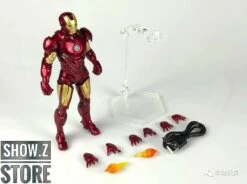 ZT Toys Marvel Licensed 1/10 Iron Man Mark 4 W/ LED -Happy Toy Store 86f2d30908
