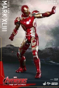 Hot Toys HT 1/6 Iron Man Mark XLIII MK43 MMS278D09 Avengers: Age Of Ultron Collectible Figure -Happy Toy Store 88e2d8ebe3